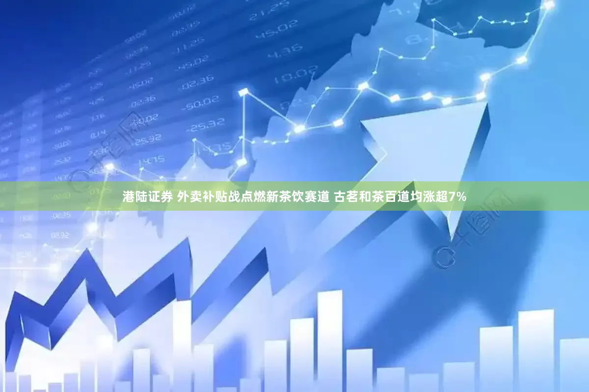 港陆证券 外卖补贴战点燃新茶饮赛道 古茗和茶百道均涨超7%