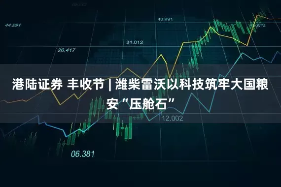 港陆证券 丰收节 | 潍柴雷沃以科技筑牢大国粮安“压舱石”